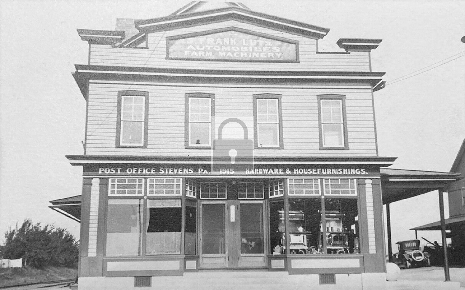 Post Office Hardware Store Stevens Pennsylvania PA – Reprint