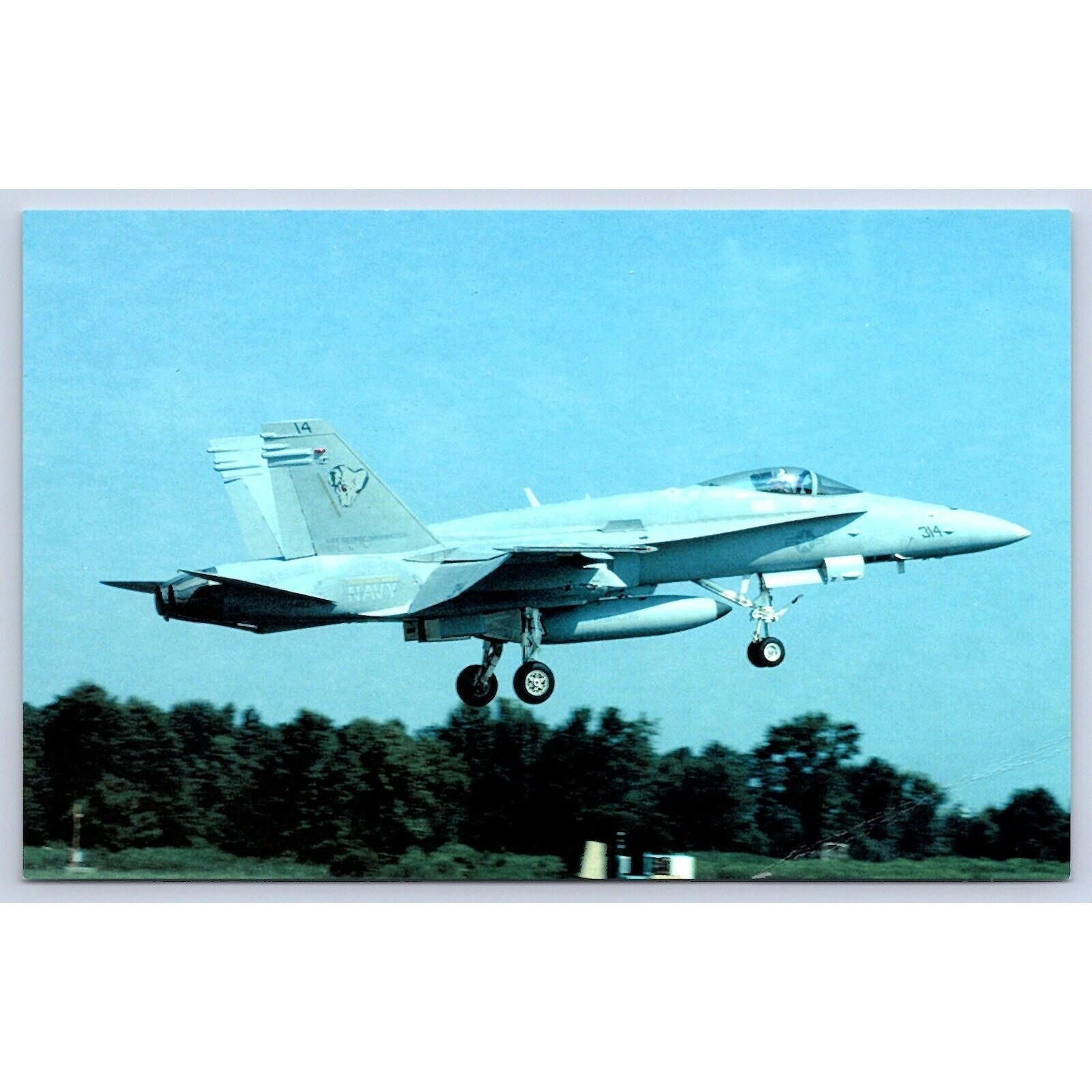 Lot/20 Military Airplane Sleeved Postcards WWII to 1980s jets turboprops 01191
