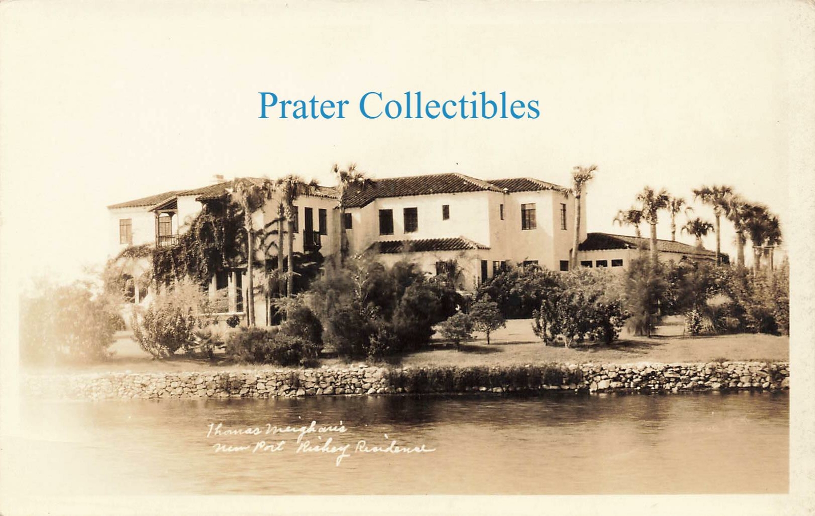 Florida, FL, New Port Richey, Nice Residence 1920’s or 30’s Real Photo Postcard