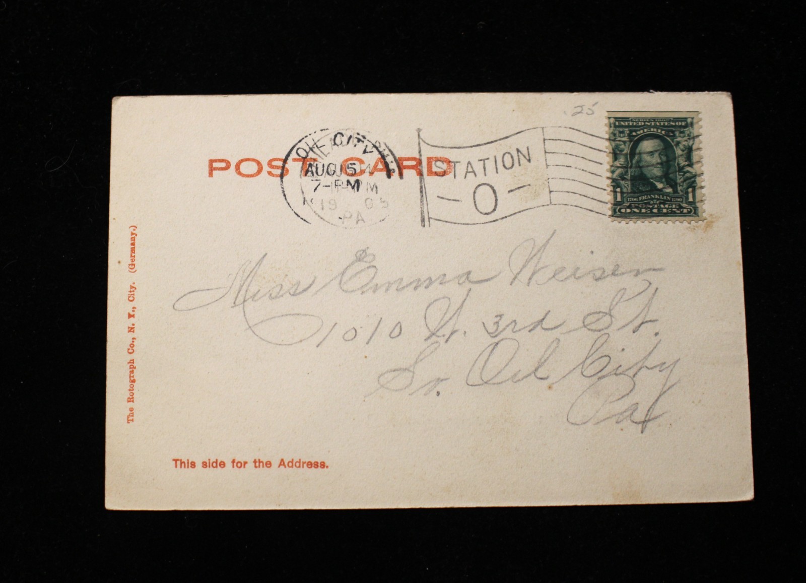 VTG 1905 POSTCARD “THE NEW OCEAN PIER AT WILDWOOD-BY-THE-SEA” NEW JERSEY