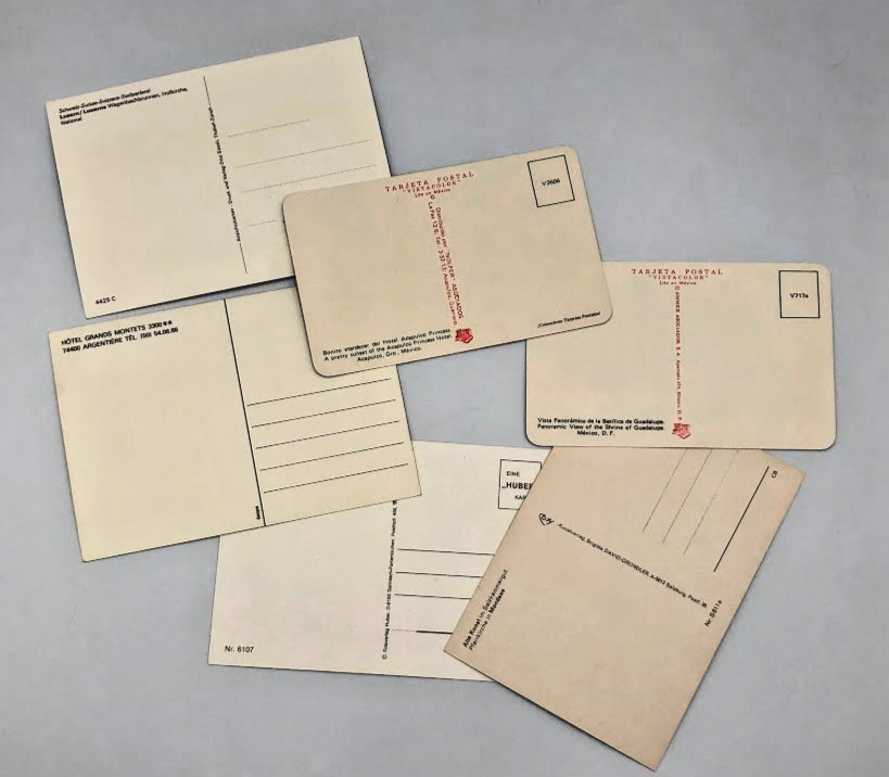 Postcard Lot 50+ Worldwide Travel Switzerland Mexico Hawaii Unposted Mix Vintage
