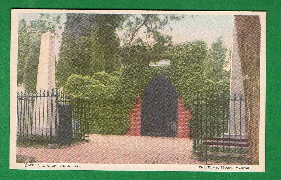 VIRGINIA, MOUNT VERNON, THE TOMS POSTCARD 12