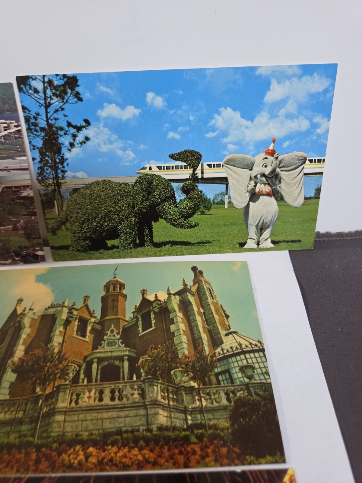 Lot of 10 Vintage Walt Disney World Magic Kingdom Postcards