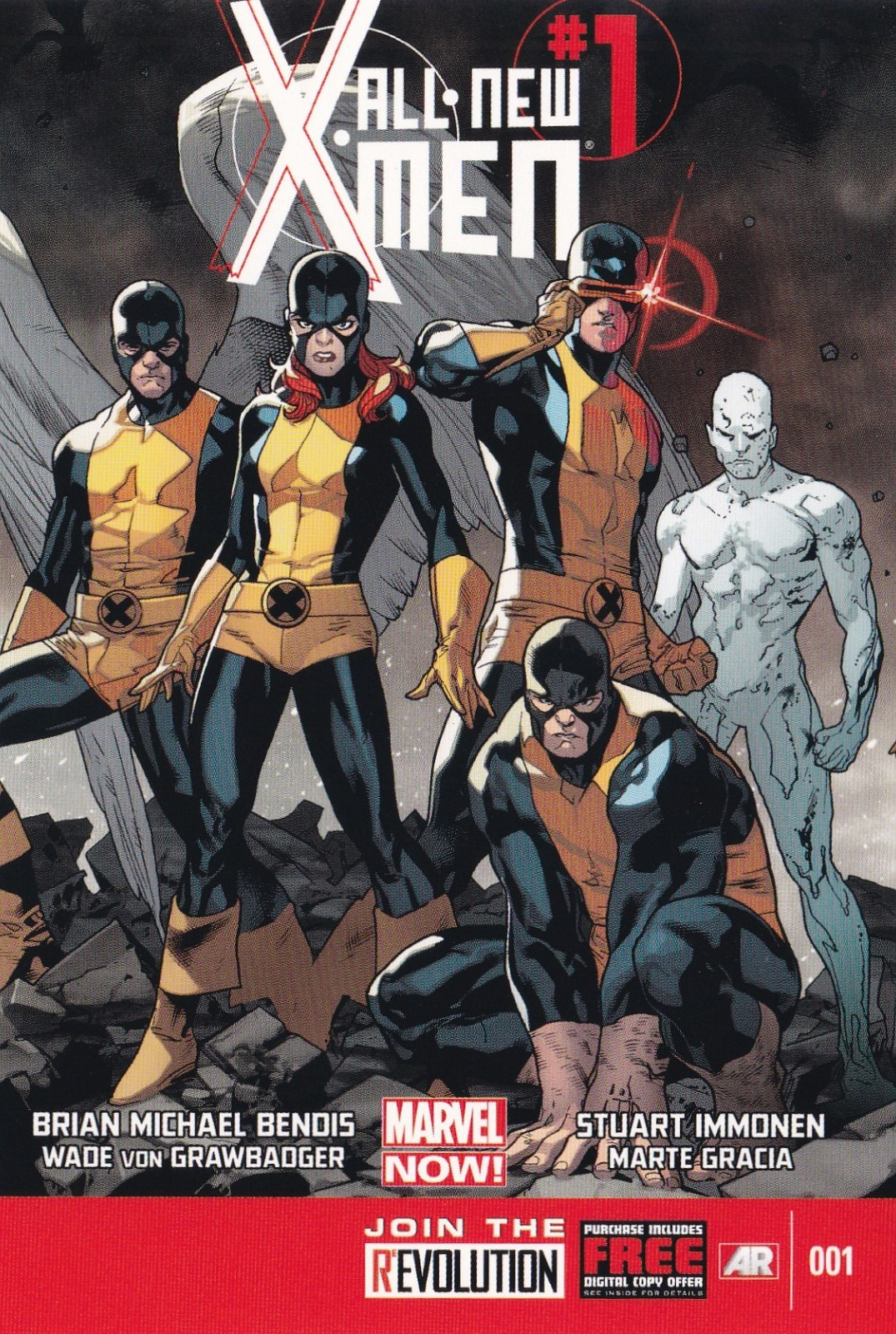 All New X-Men Issue 1 Marvel Comic Book Cover 2013 Postcard 2023