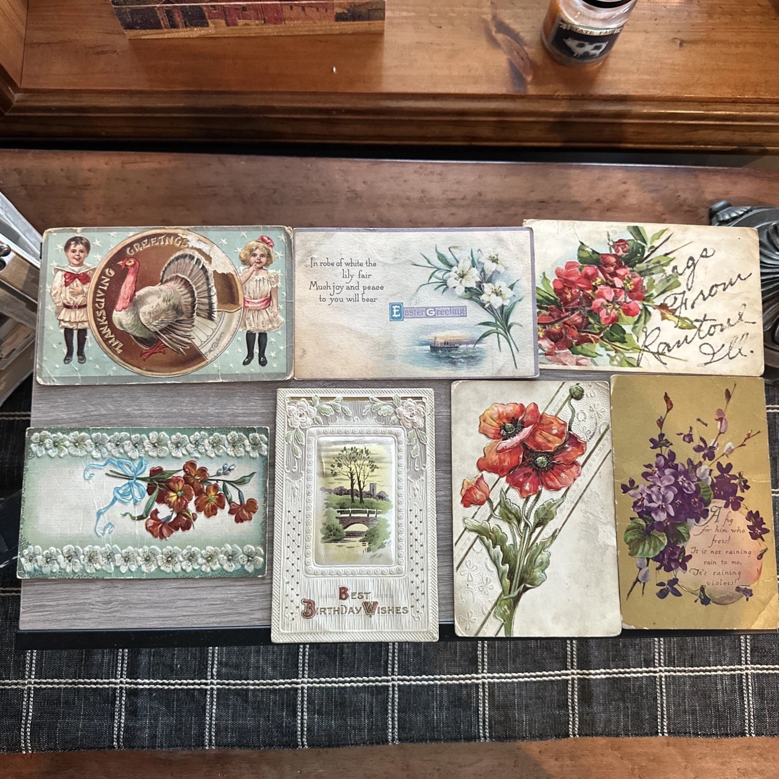Vintage Postcard Lot Of 7 – c1900’s – 1970’s.