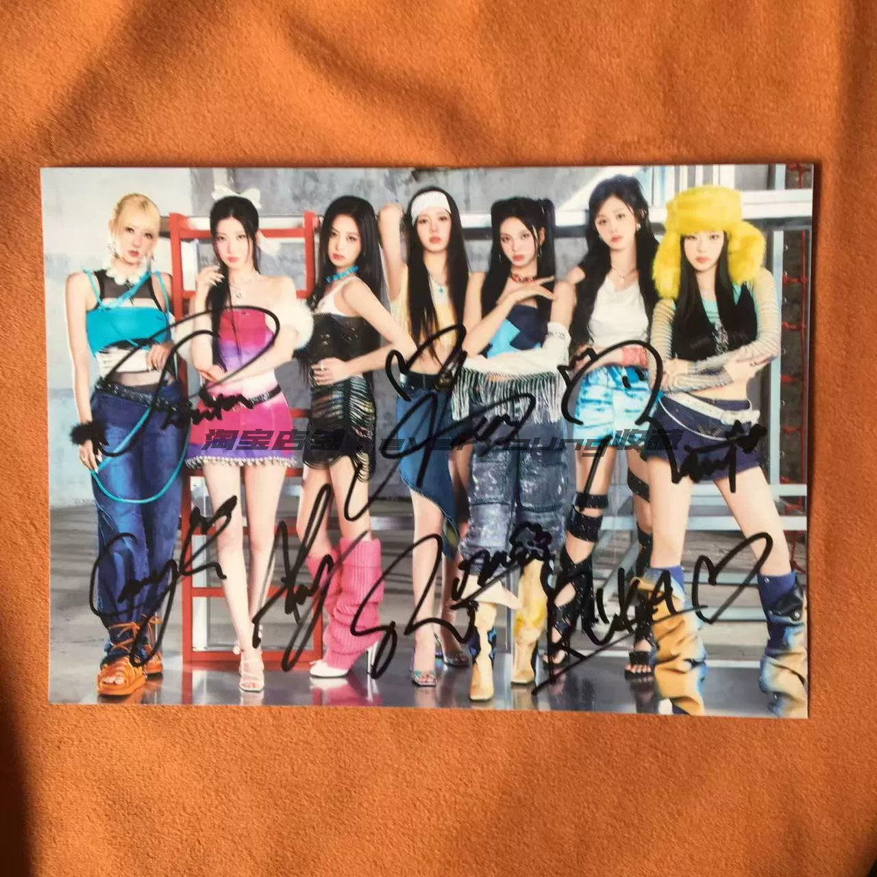 BABYMONSTER Autograph Photo Signature Fidelity 7Inch BABYMONSTER Collection Gift