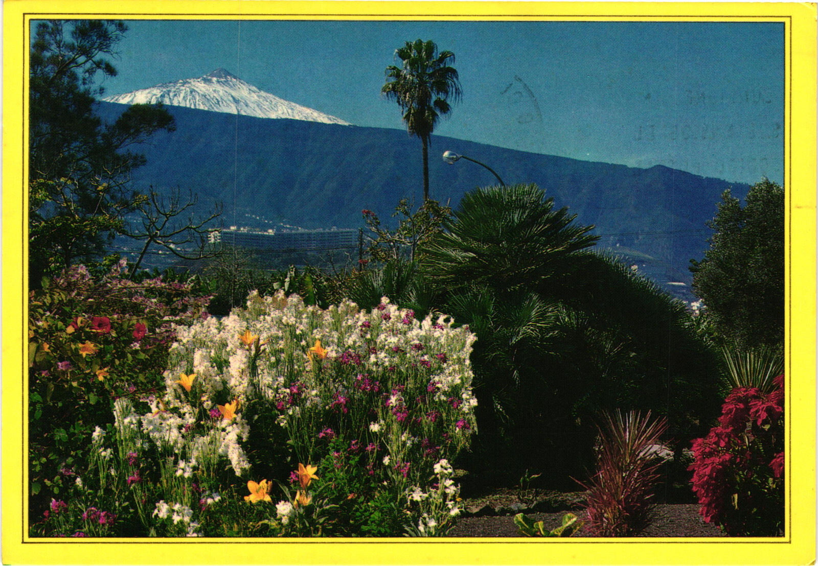 Canary Islands – Landscape of Teide Postcard Posted