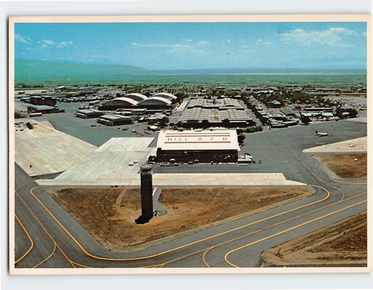Postcard Hill Air Force Base Ogden Utah USA