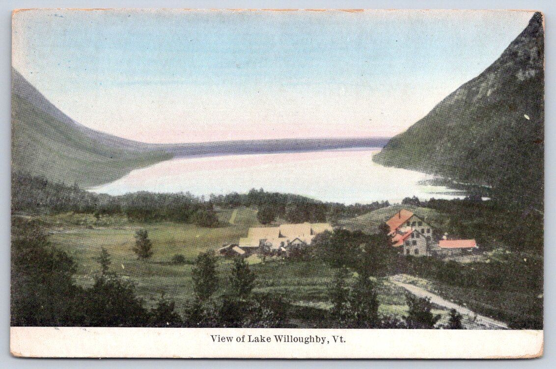 Antique Vermont Postcard WESTMORE Lake Willoughby 1910s