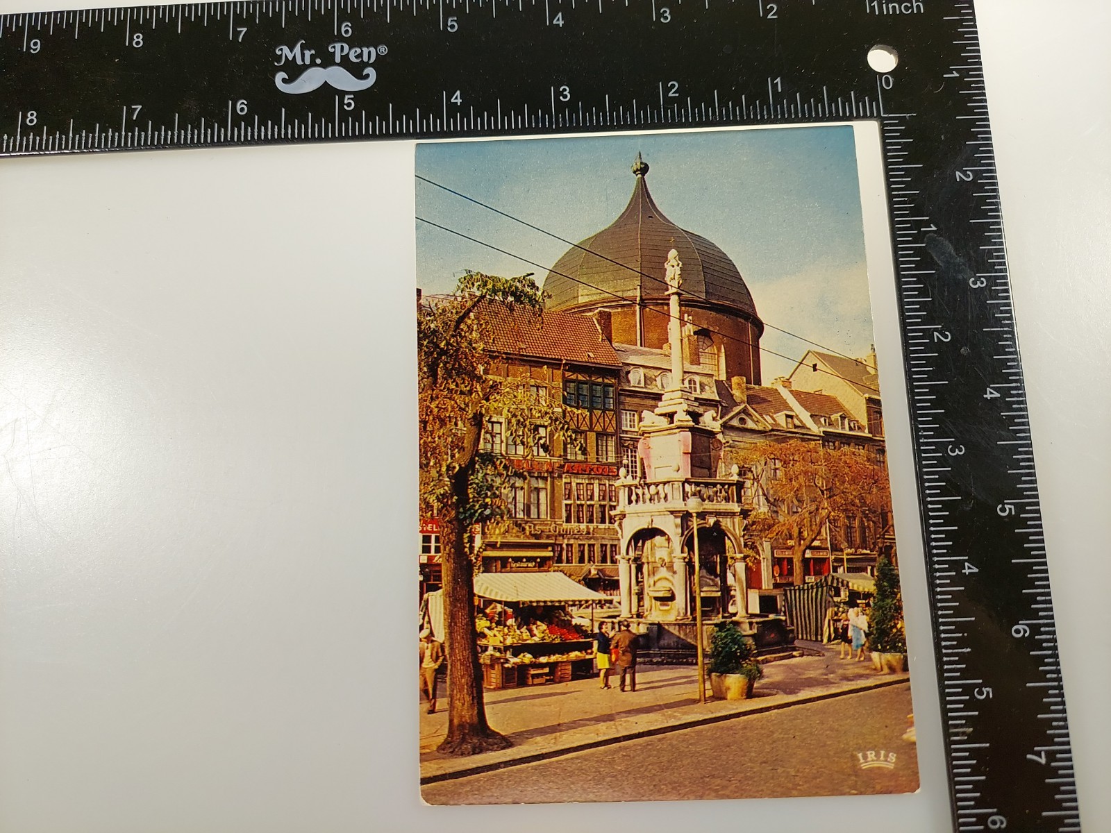 Ansichtskarte Liege Lüttich / Le Perron / Belgien Postcard