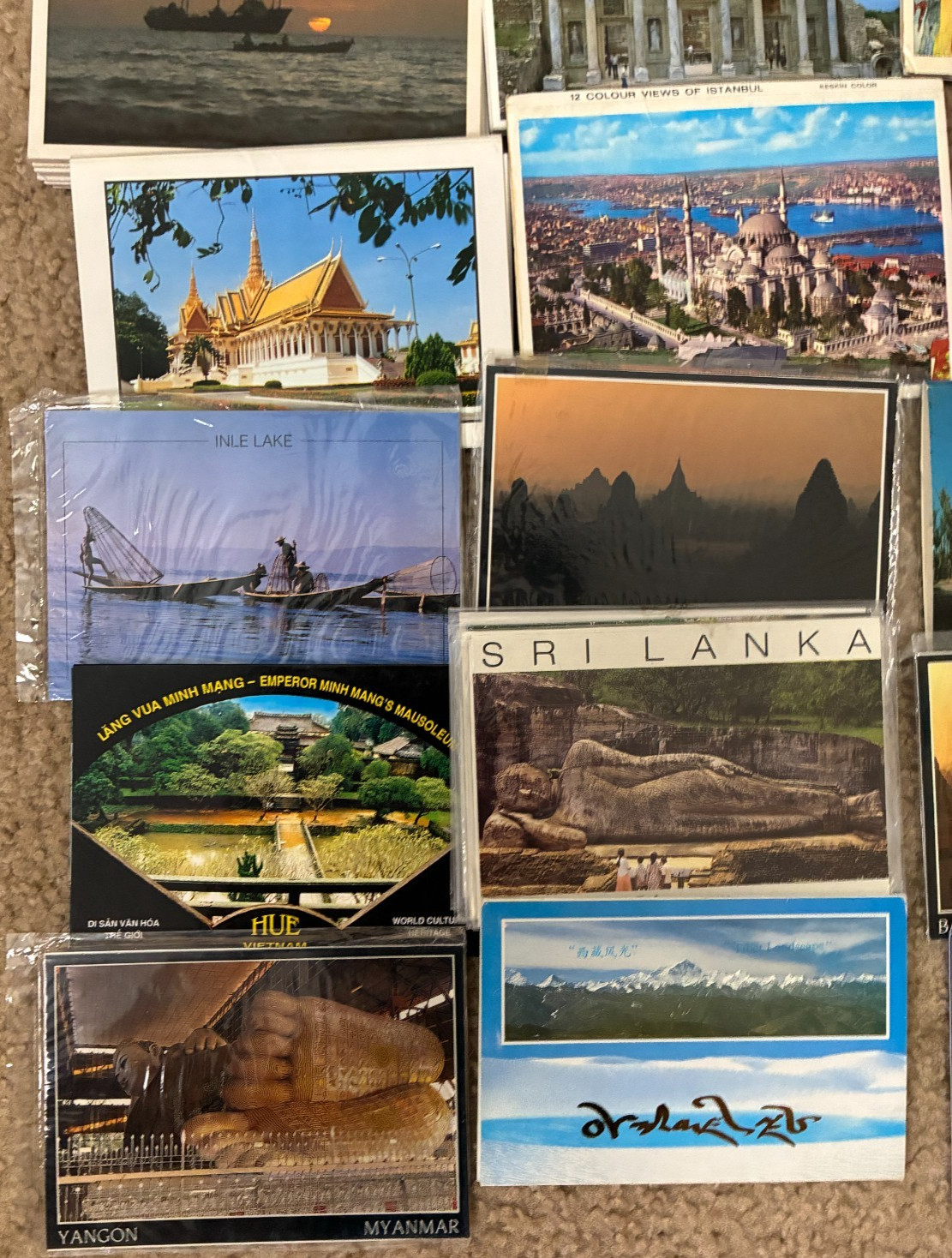 Lot of 45 VTG Postcards Albums US and Around the World 1960’s – 1970’s