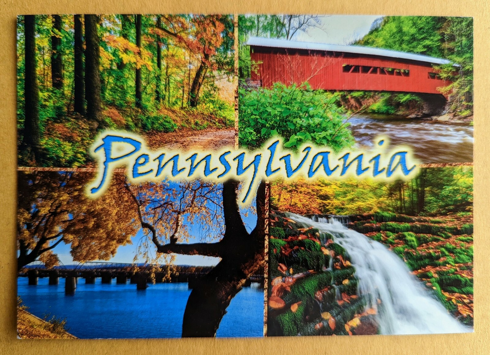 Postcard PA: Pennsylvania Multiview