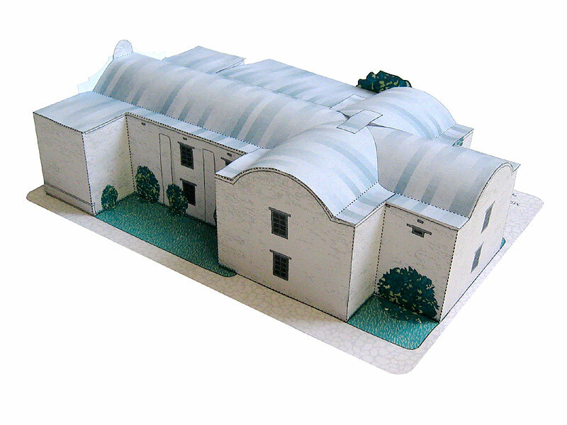 Alamo – San Antonio, TX – Paper Model Project Kit