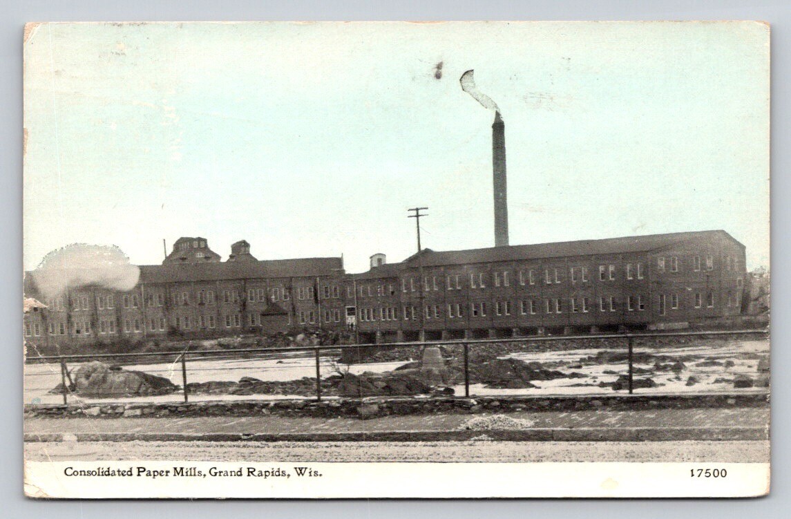 Consolidated Paper Mills Grand Rapids Wisconsin P75A