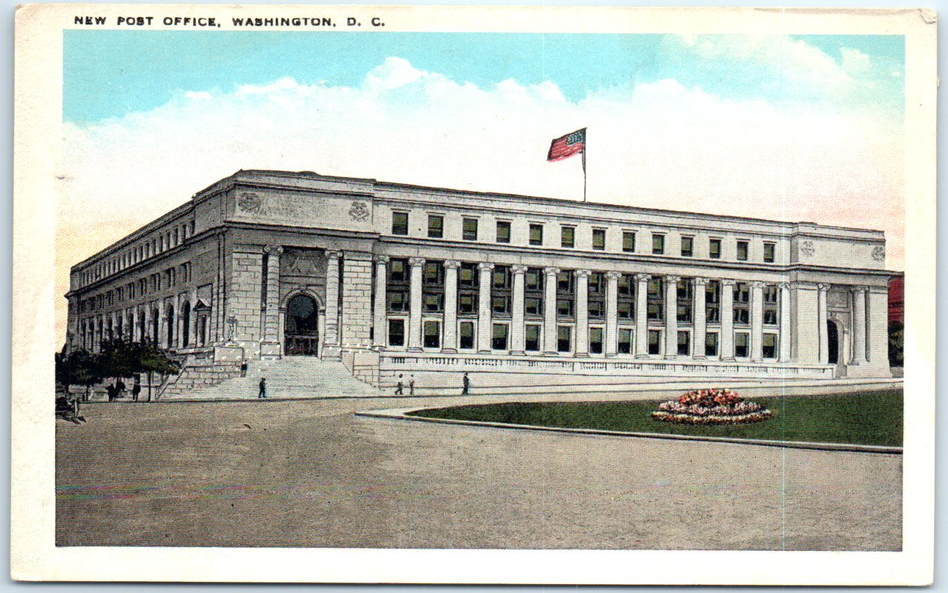 Postcard – New Post Office – Washington, District of Columbia