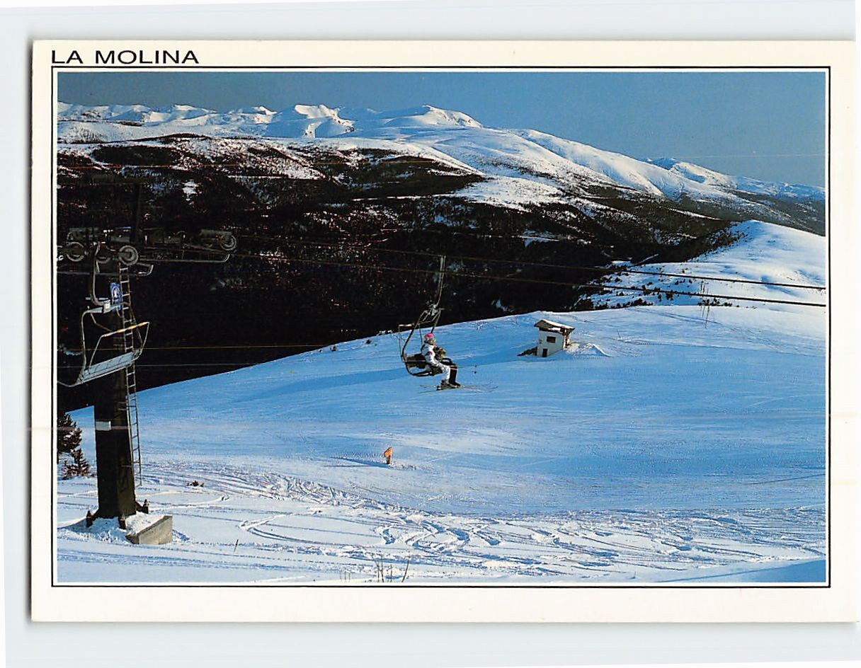 Postcard Cap De Cumella Al Fons Collada I Puigmal La Molina Girona Spain