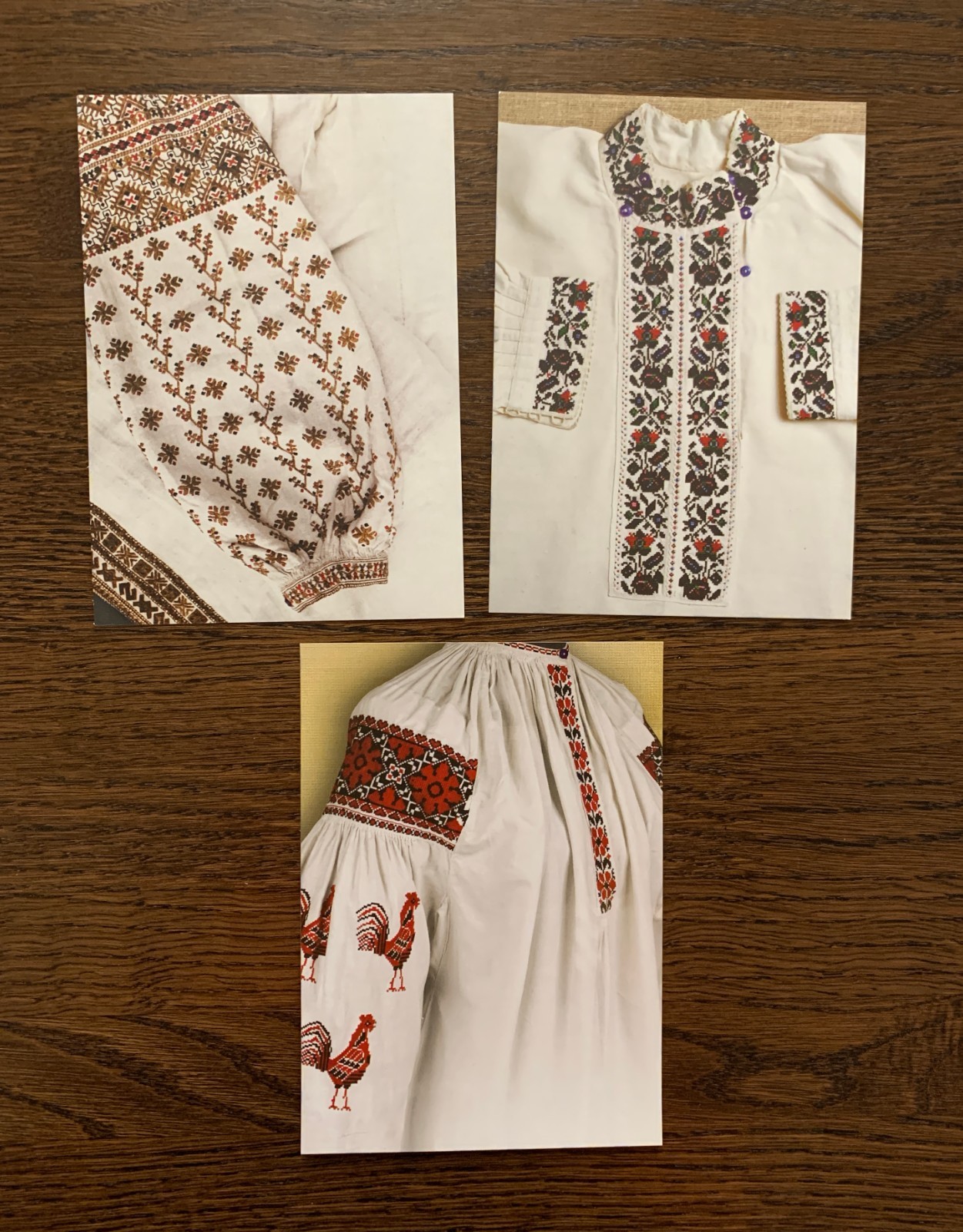Ukrainian Embroidered Shirts Postcards Set “Vyshyvanka – The Code of a Nation”