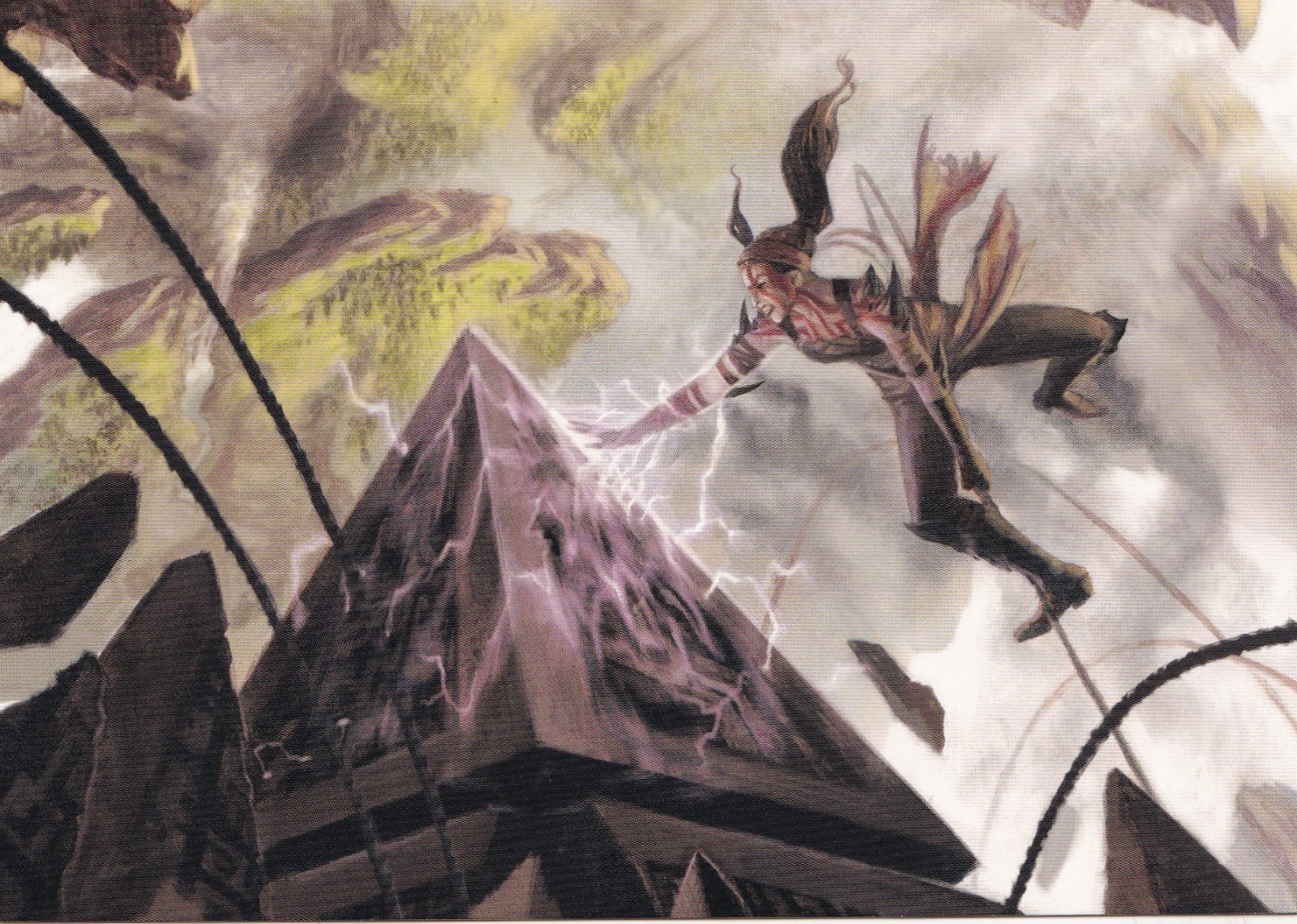 Magic the Gathering Painful Truths 2015 Artist Winona Nelson Postcard 2022