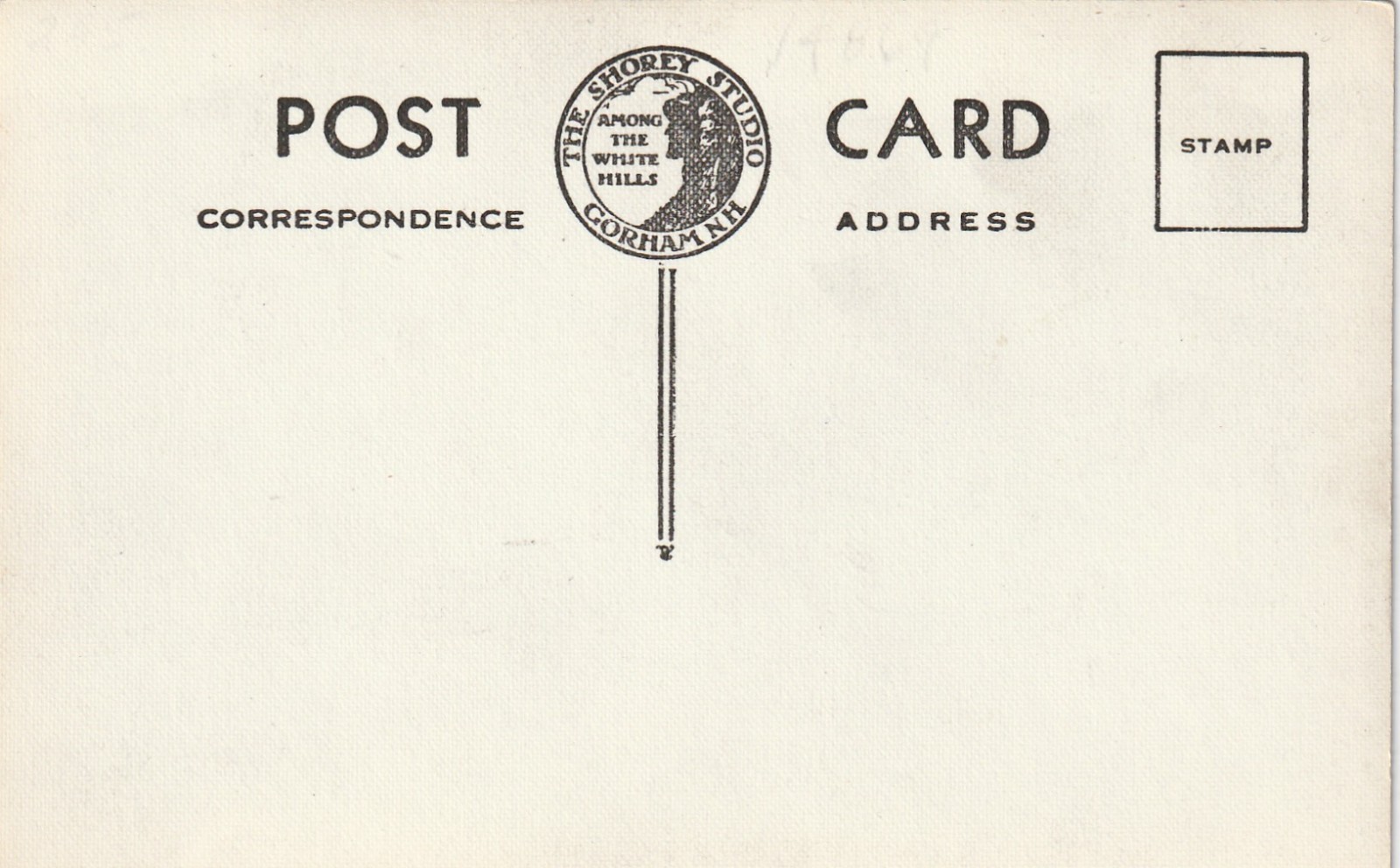Rode through Birches Shelburne New Hampshire NH RPPC Photo Postcard A 6226