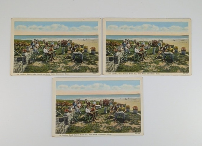 Massachusetts Mixed Post Card Lot of 9 Various Places Vintage