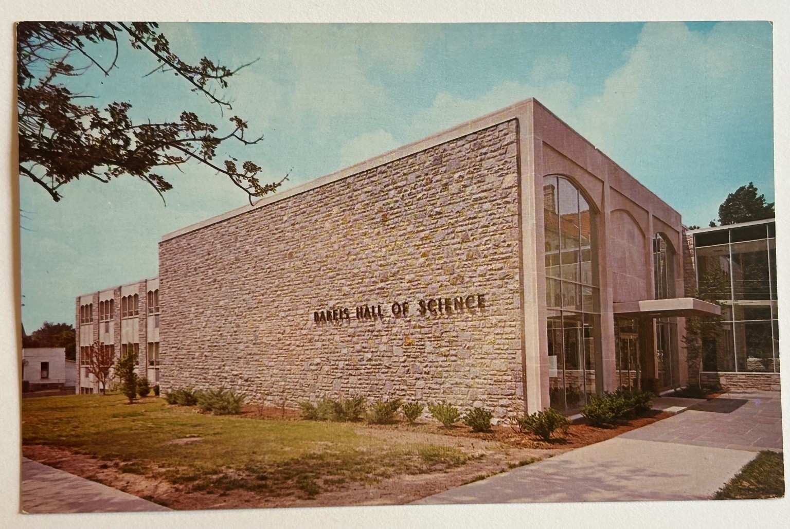 Heidelberg College Tiffin OH Bareis Hall of Science 1965 Vintage Postcard