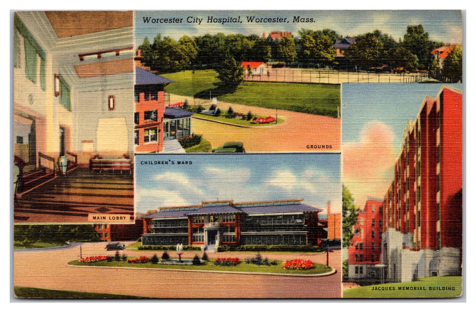 Worcester City Hospital, Worcester, Massachusetts