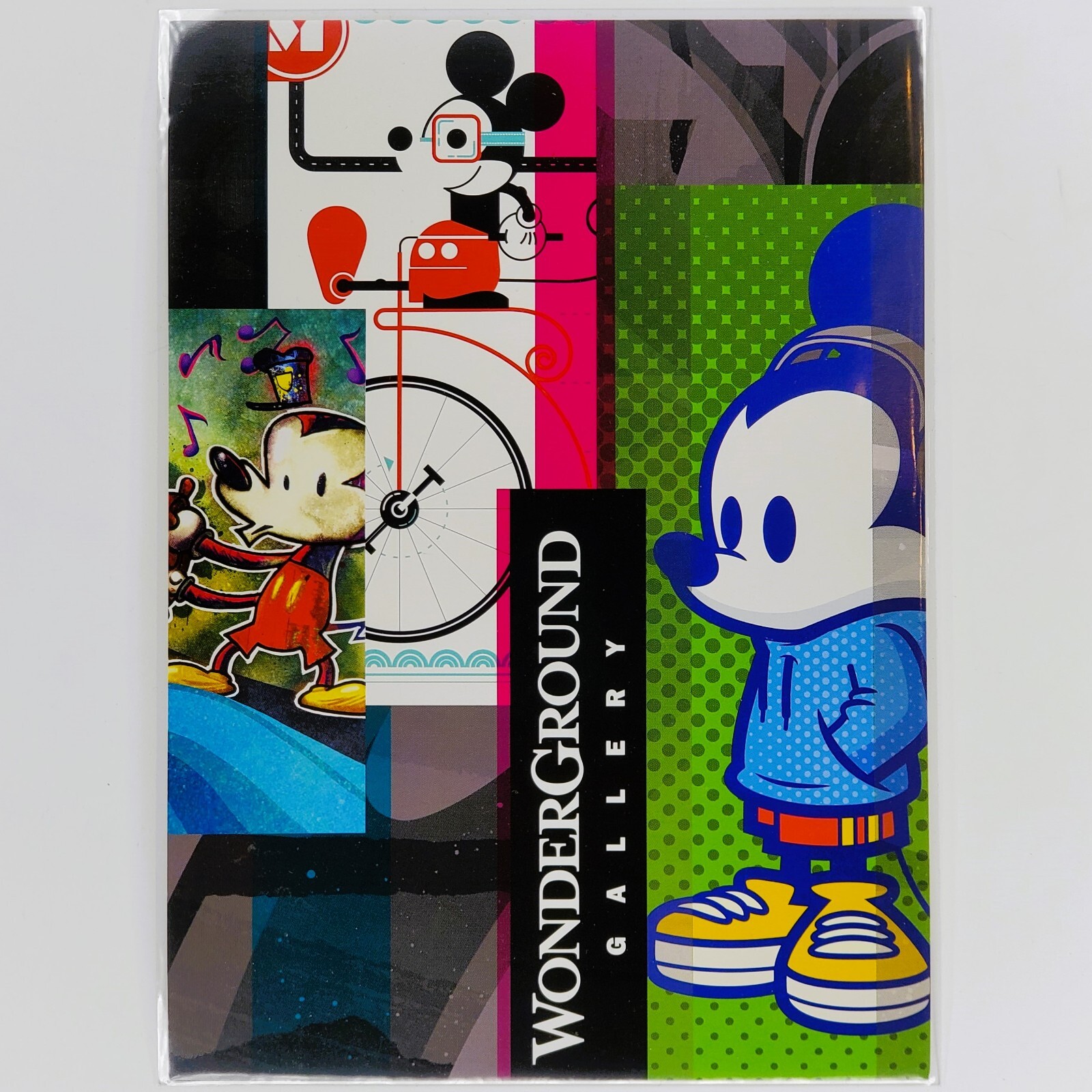 Mickey Mouse Postcard WonderGround Gallery Disney Parks Promotional