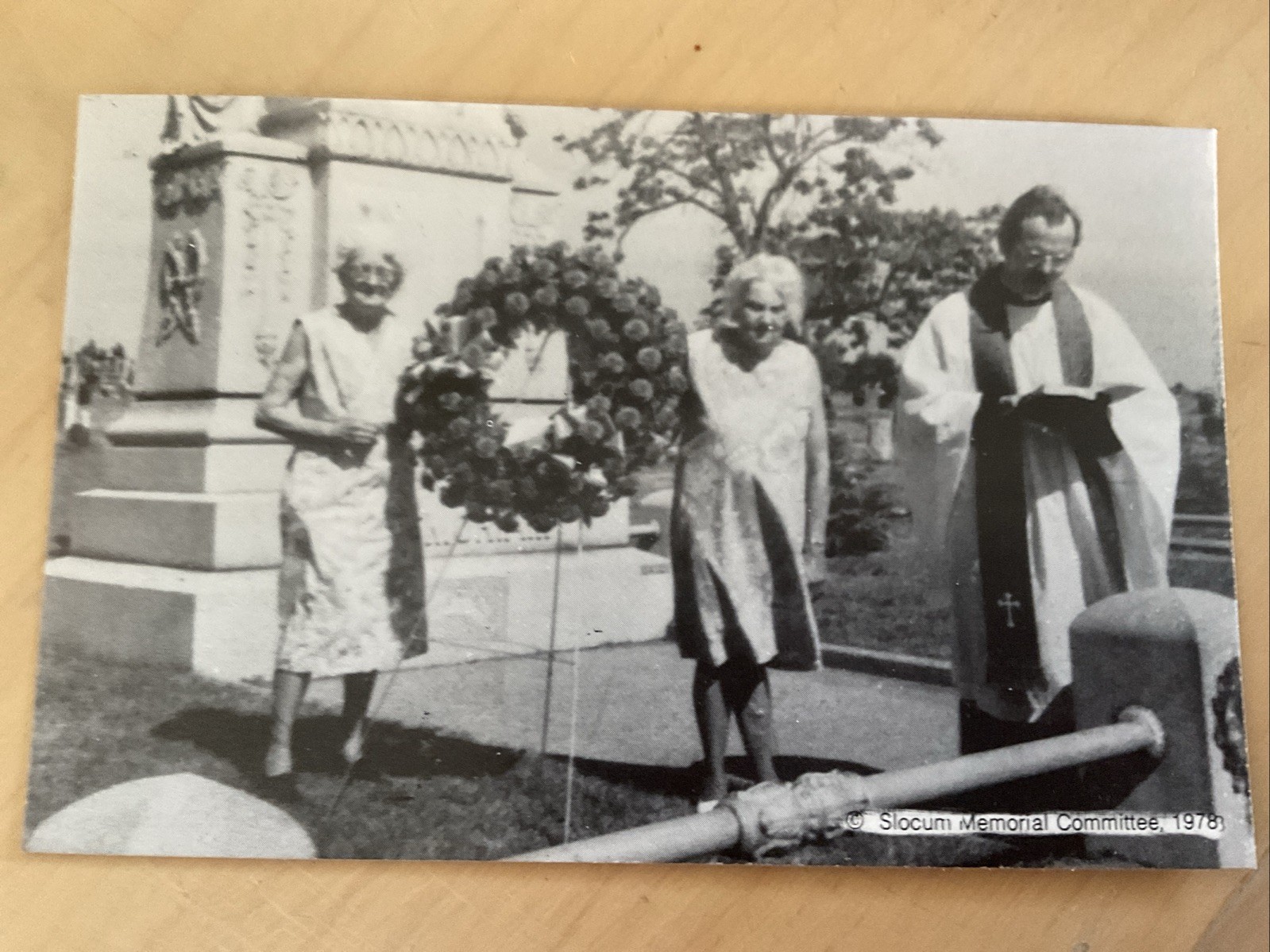 Queens Historical Society Postcard General Slocum Memorial Service 1978 SMC-12