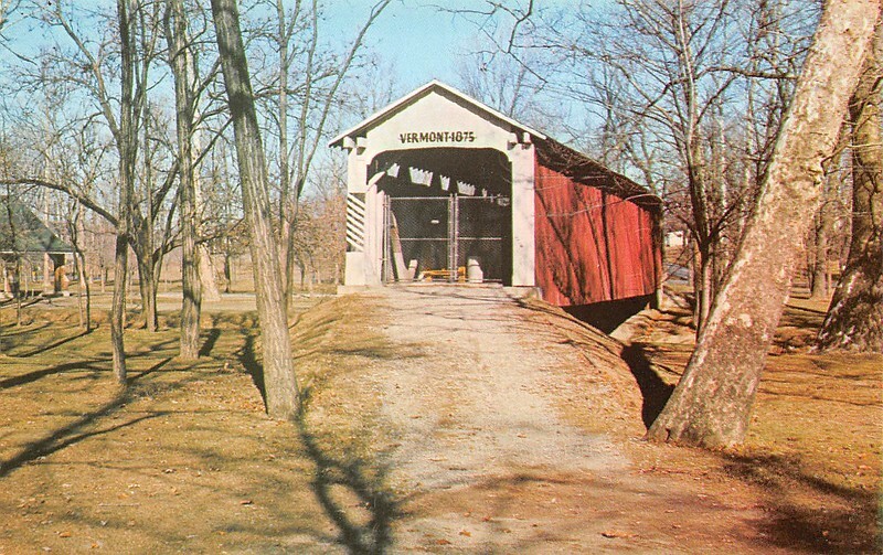 Howard County Vermont Wildcat Creek Kokomo Covered Bridge Indiana