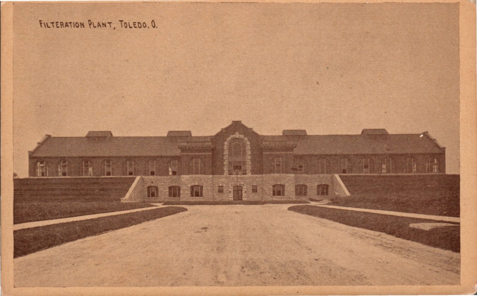 Toledo Ohio Filtration Plant Boutelle Mfr. Postcard 1900s