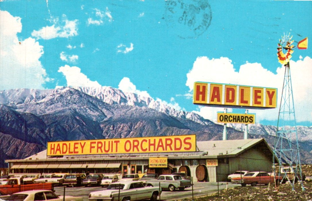 Vintage Hadley Orchard Cabazon California Postcard 1970s 1979