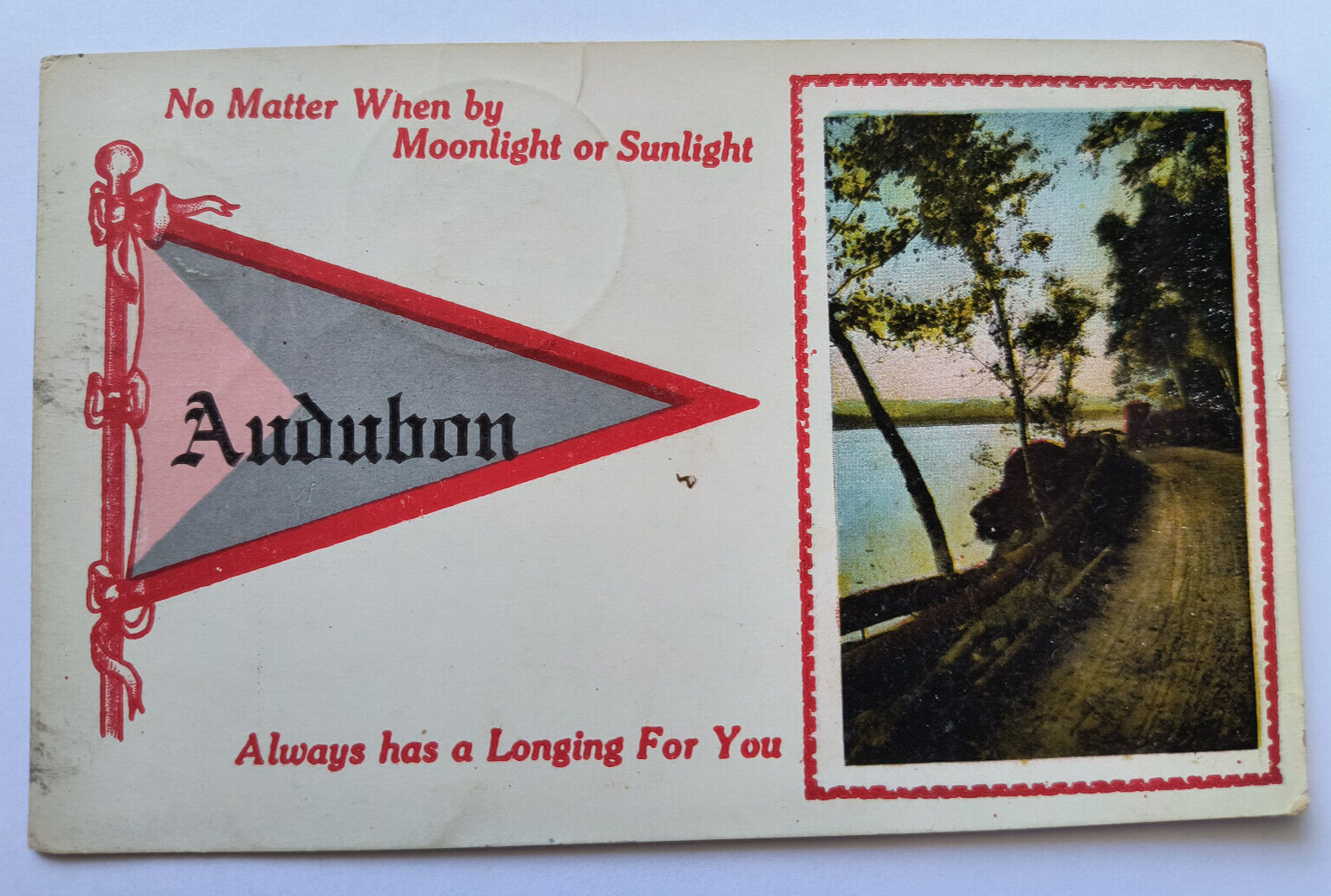 Banner Greetings Audubon NJ Always Longing For You Love Message