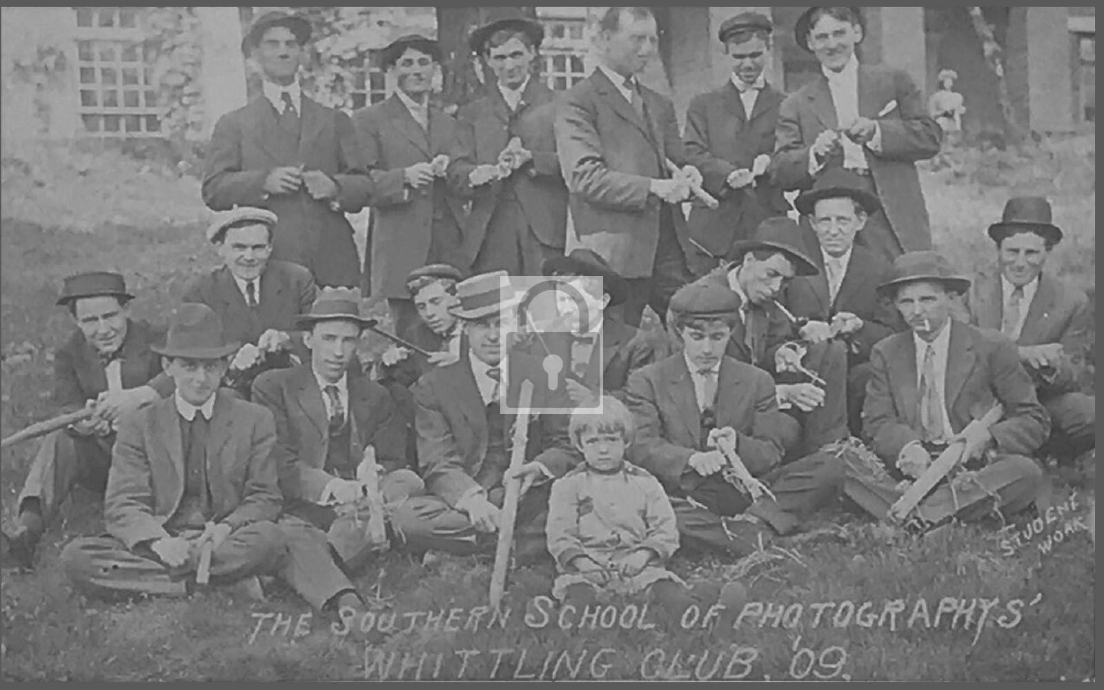 Southern School Of Photography Whittling Club McMinnville Tennessee – Reprint