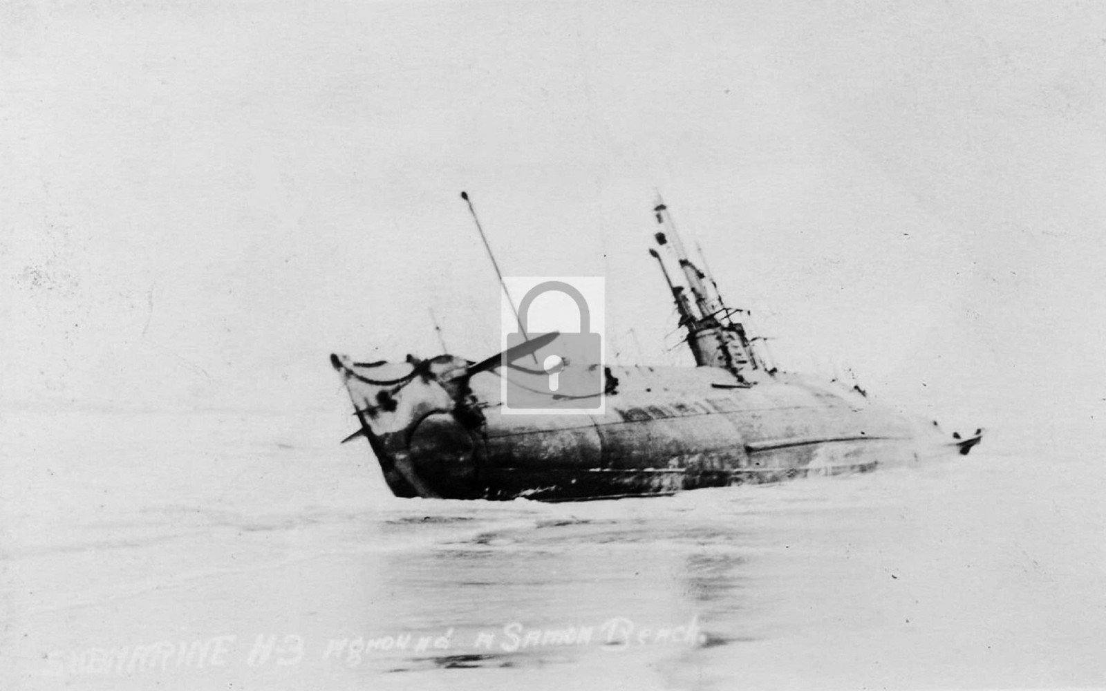 Submarine Shipwreck Eureka California CA – Reprint