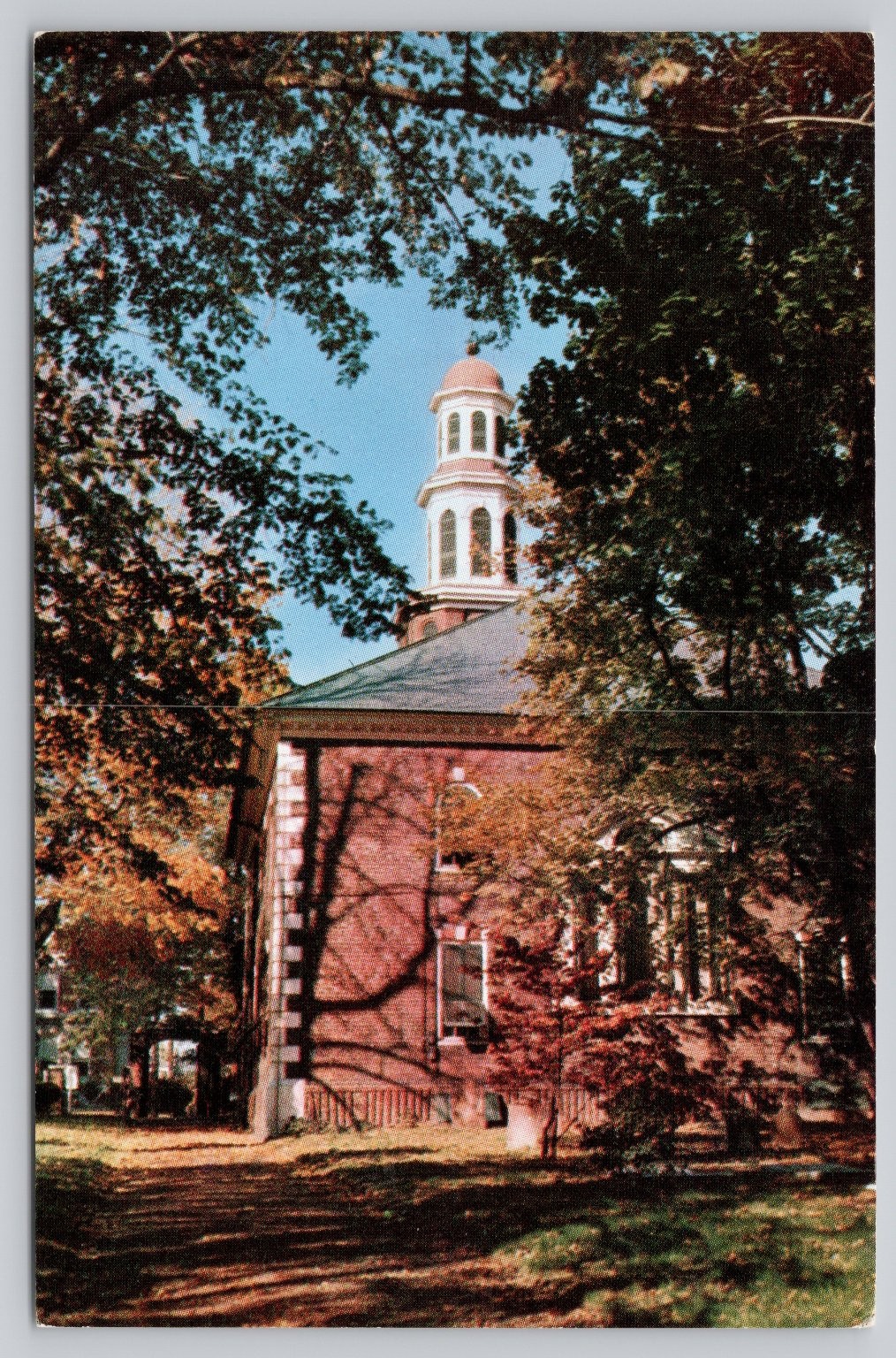 Christ Church Alexandria Virginia Historic Landmark Photochrome Postcard