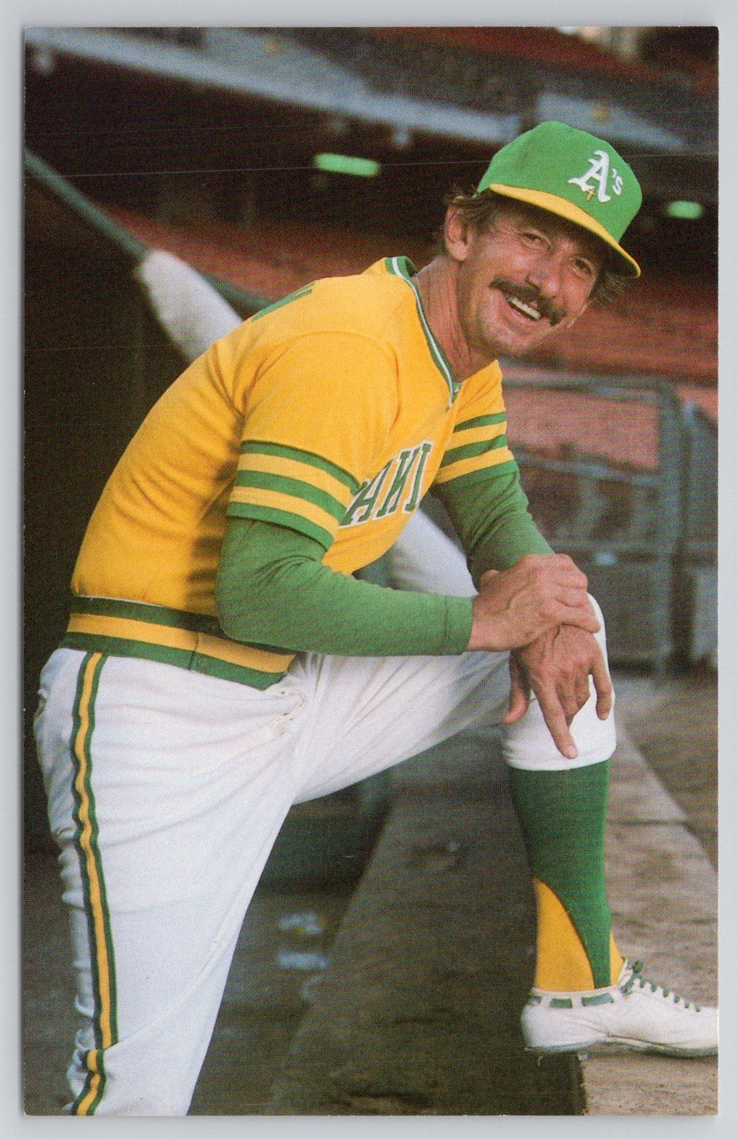 Billy Martin Coach Oakland Athletics Baseball Player Postcard AL2