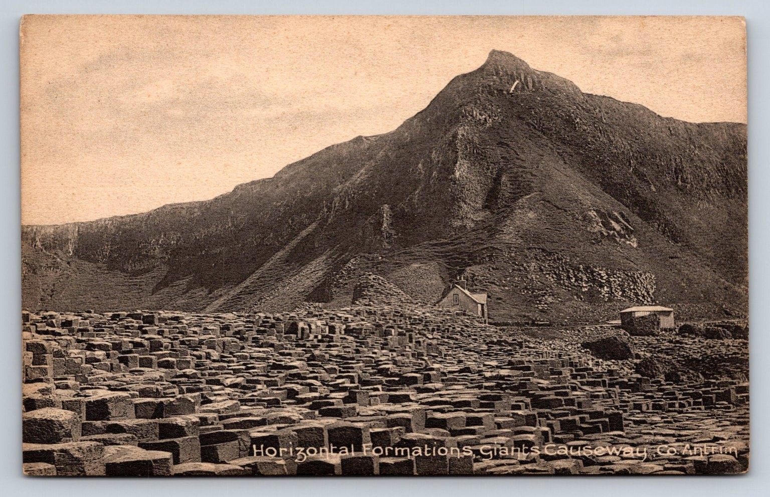 Giants Causeway Horizontal Formations Co Antrim Postcard Lawrence Dublin