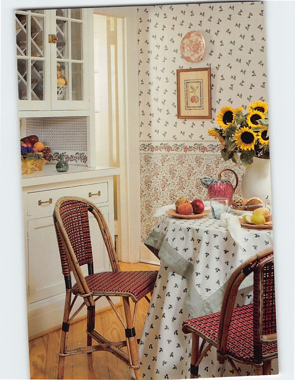 Postcard English Country Kitchen At Laura Ashley Traditionals