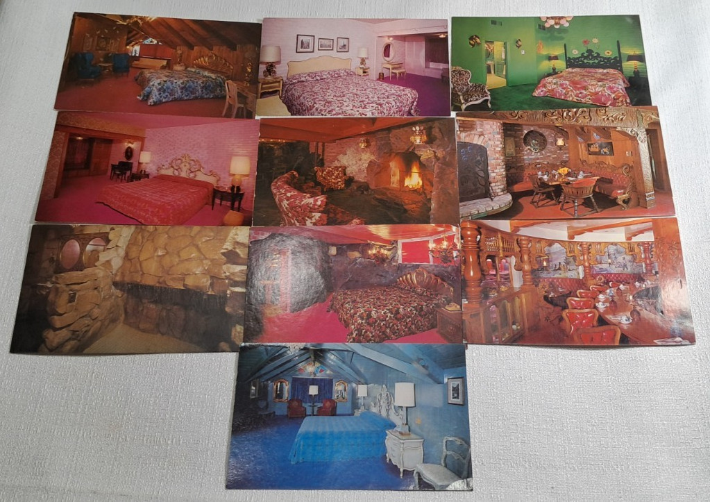 10 Color Postcards Famous Old World Madonna Inn San Luis Obispo California