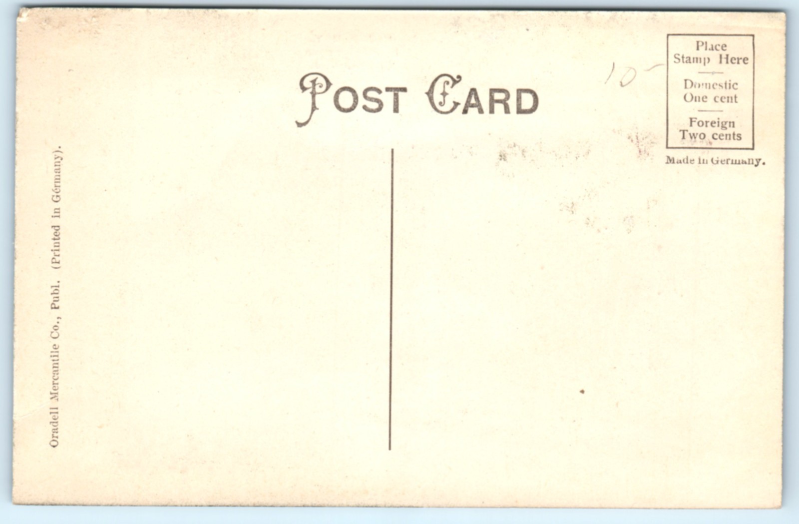 Oradell NJ Train Station Depot Railroad Postcard