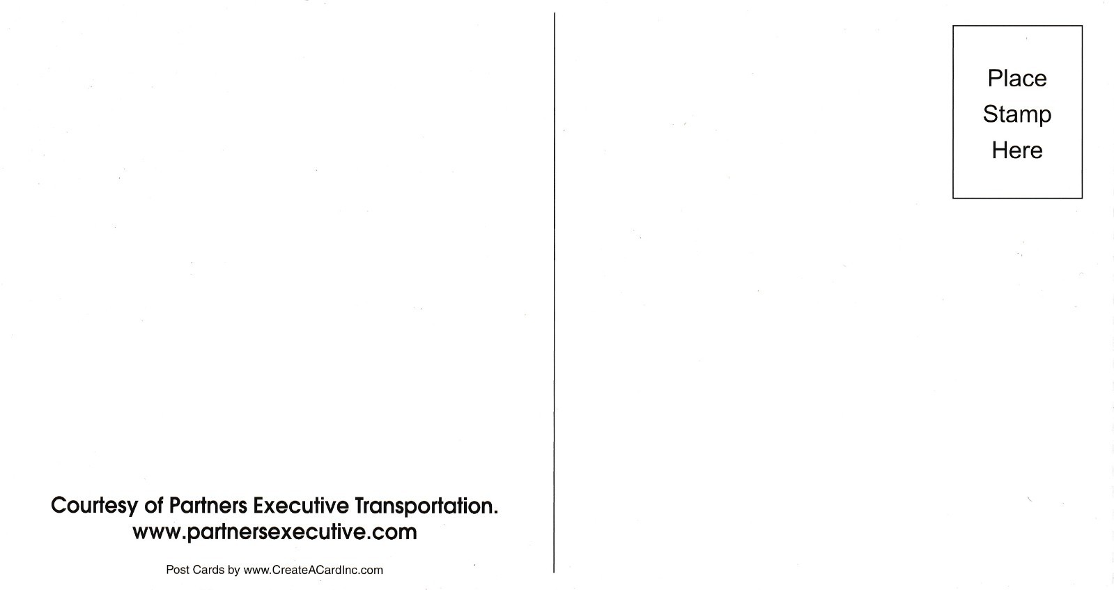 New York Yankees New Yankee Stadium Postcard- Partners Executive Transportation