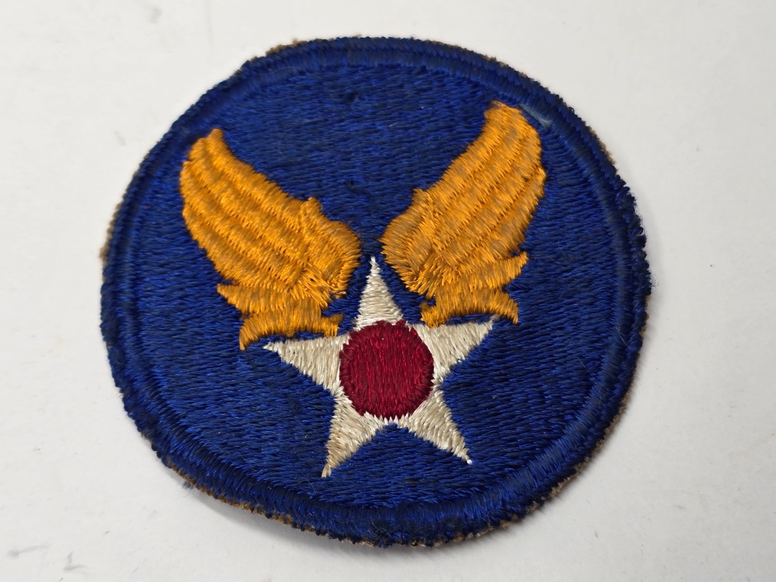 Vintage WWII USAAF Hap Arnold Wings United Army Air Forces Shoulder Patch 2.5″