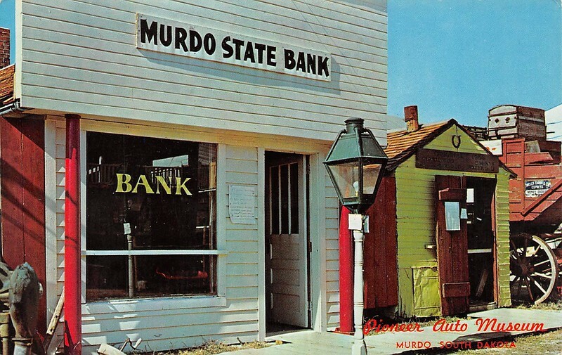 Murdo State Bank Pioneer Auto Museum South Dakota Dexter Press 1906 94983-B