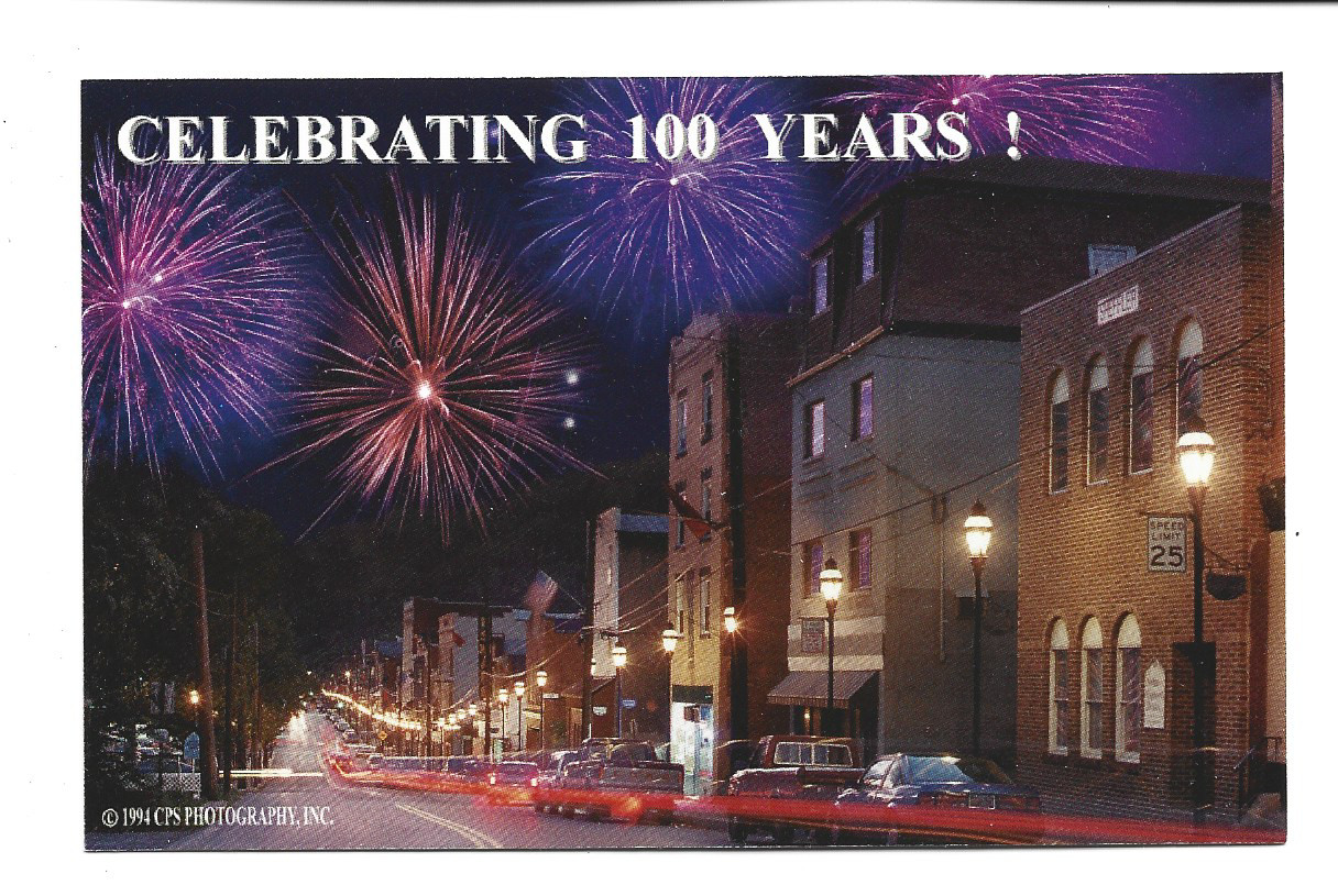 100th ANNIVERSARY,BROADWAY AVE,BUSINESS DISTRICT~PITCAIRN,PA -DATED 1994