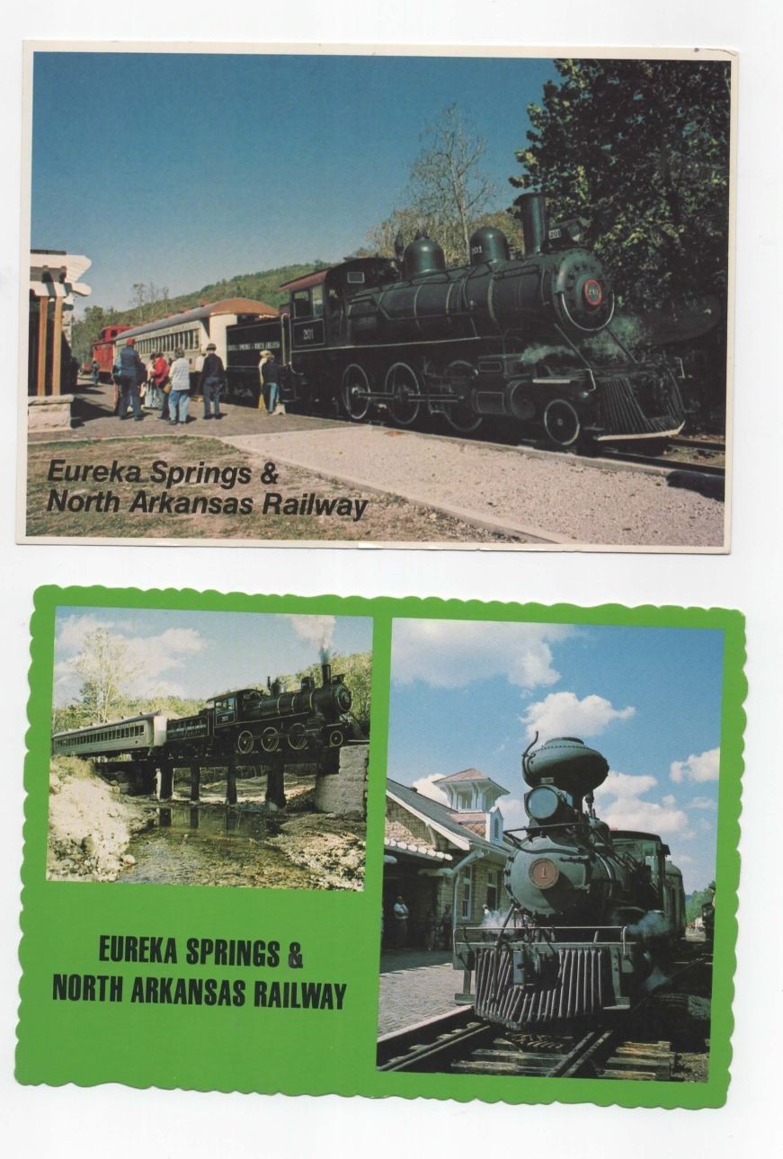 Lot of 27 Trains Locomotives Railroad 1980s Postcards 6 Posted EX
