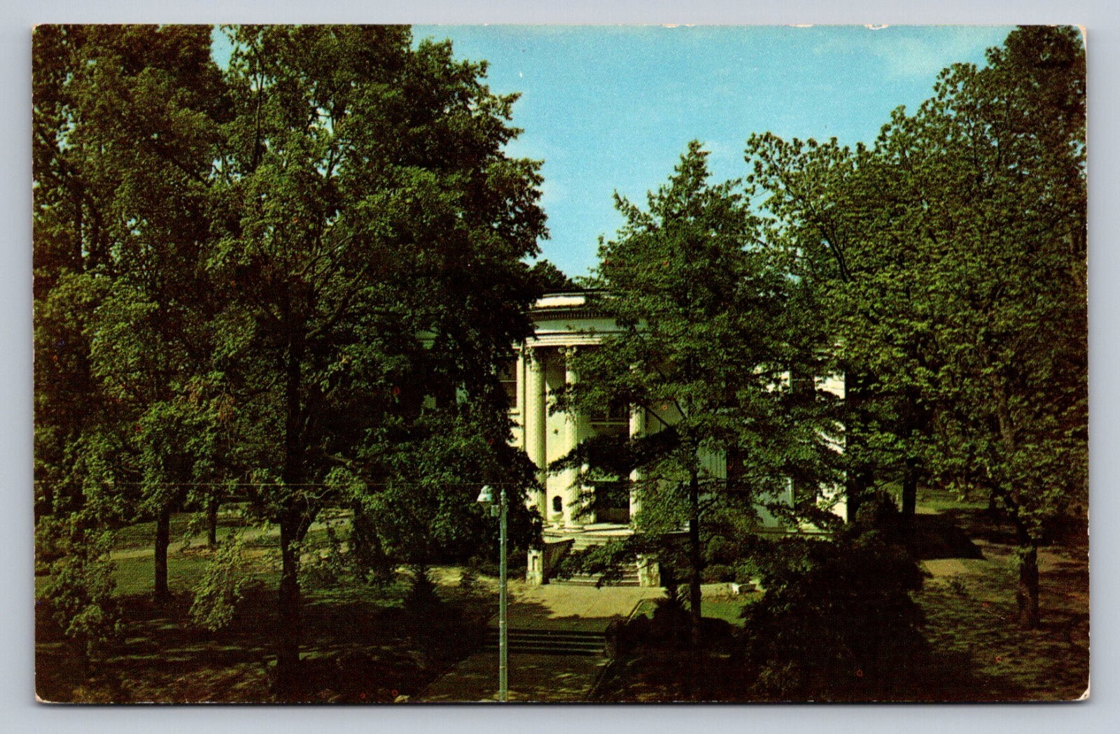 Postcard Mississippi Jackson Governor’s Mansion Chrome Unposted D682