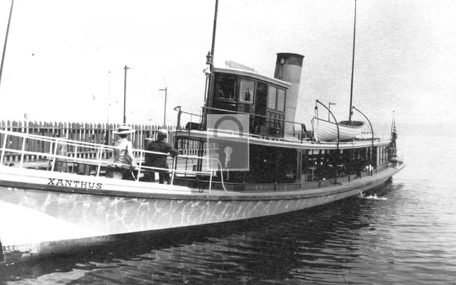 Steamboat Xanthus Seattle Washington WA – Reprint