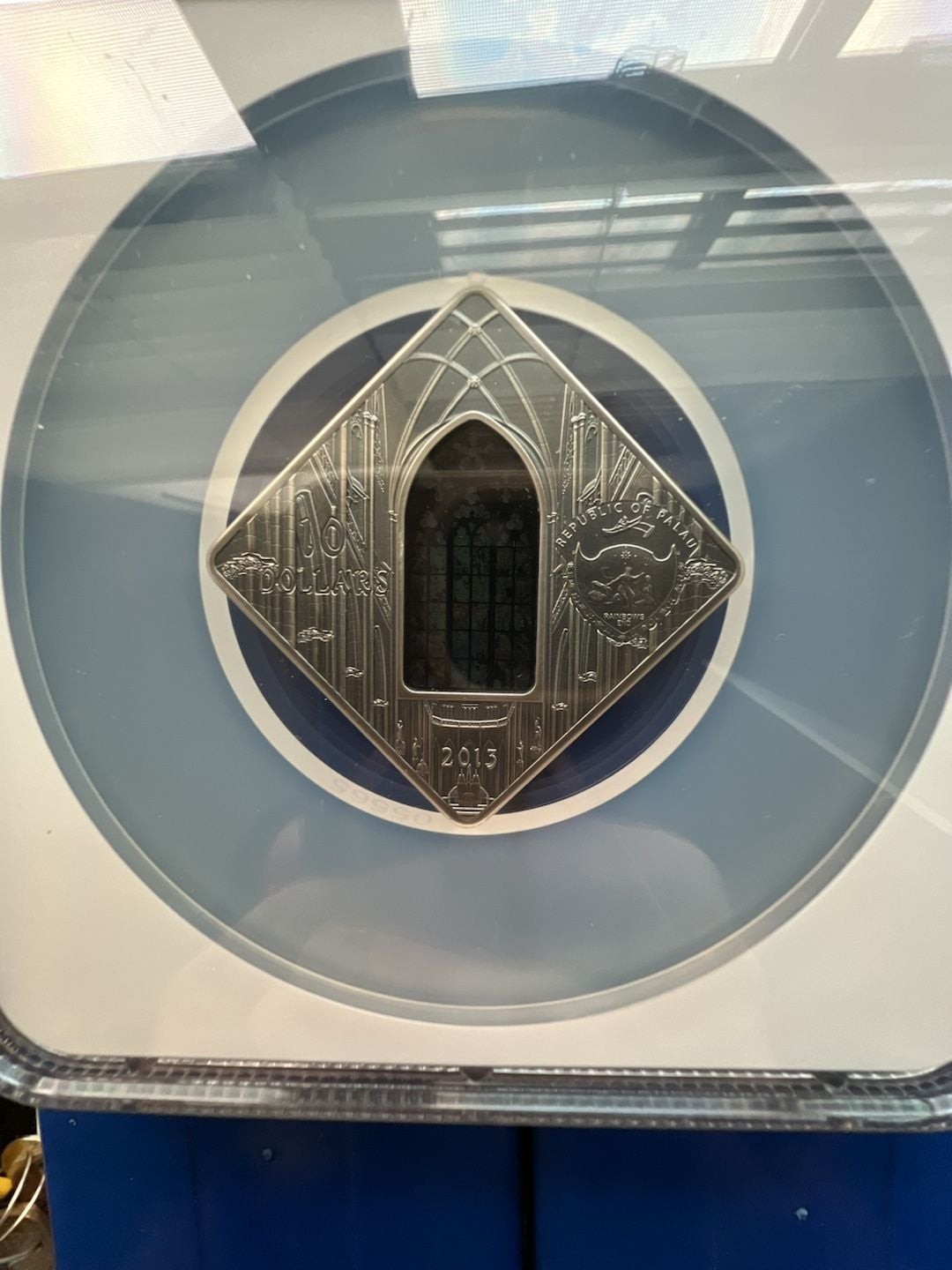 St. Vitus Cathedral Prague Cathedral Rose Window Coin