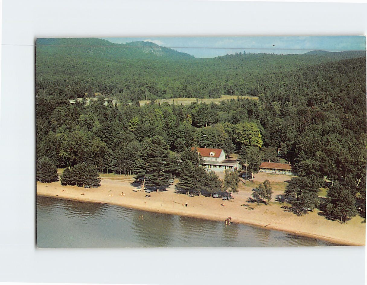 Postcard Harmony Beach Hotel and Motel Ontario Canada