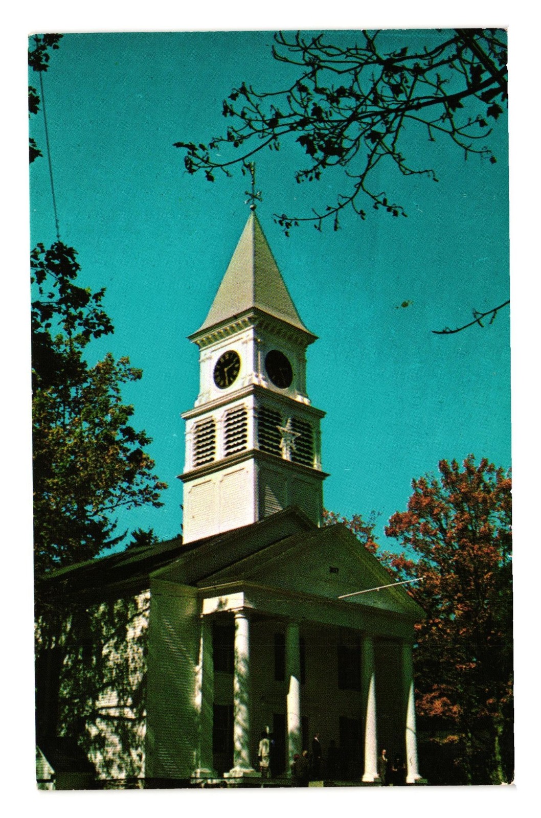 Central Congregational Church Postcard Derry NH 1837 Wakefield Trading Co